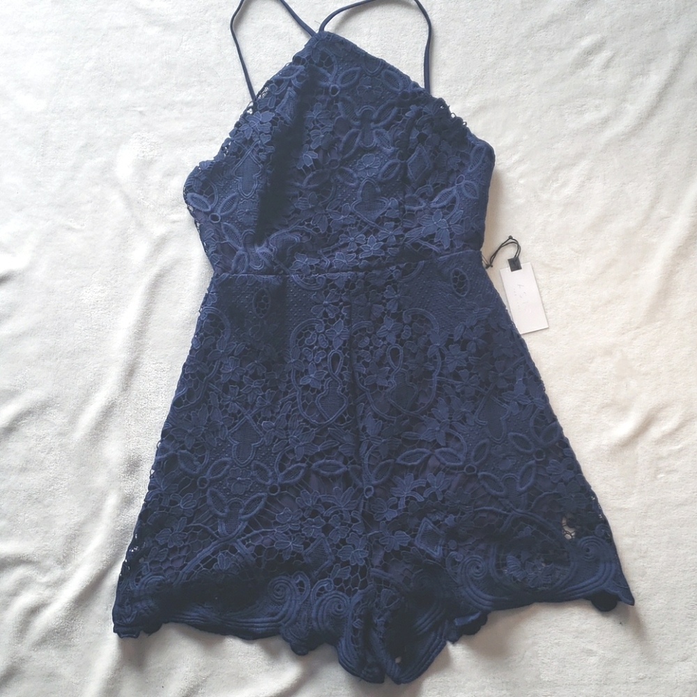 ASTR Lace Romper